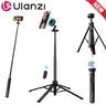 Ulanzi MT85 MagSafe Magnetic Phone Mount Smartphone Selfie Stick - 1.5M Adjustable Automatic Tripod Stand, 10M Bluetooth Controller, Compact, Drop-to-Ready in Seconds, Hands-Free Vlogging, Mobile Adjustable Magnetic Tripod Stand Selfie Accessories,techvib