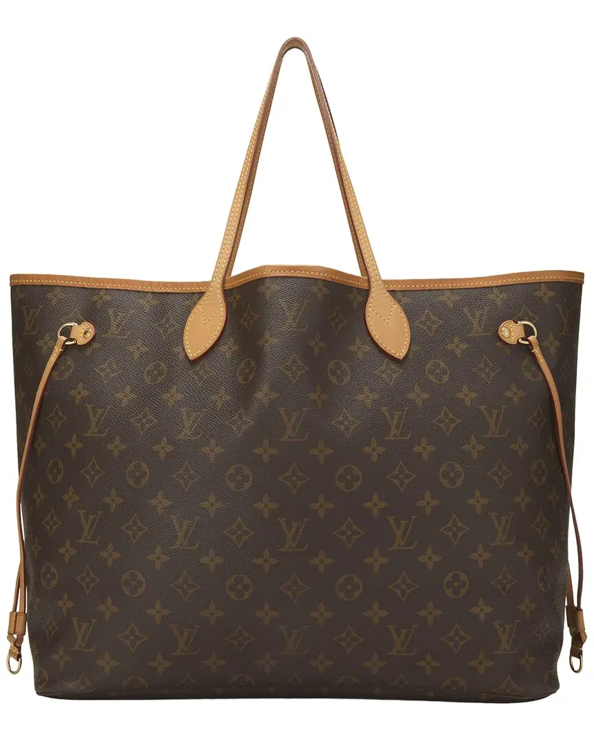Louis Vuitton Brown Monogram Canvas Neverfull GM (Authentic Pre-Loved)