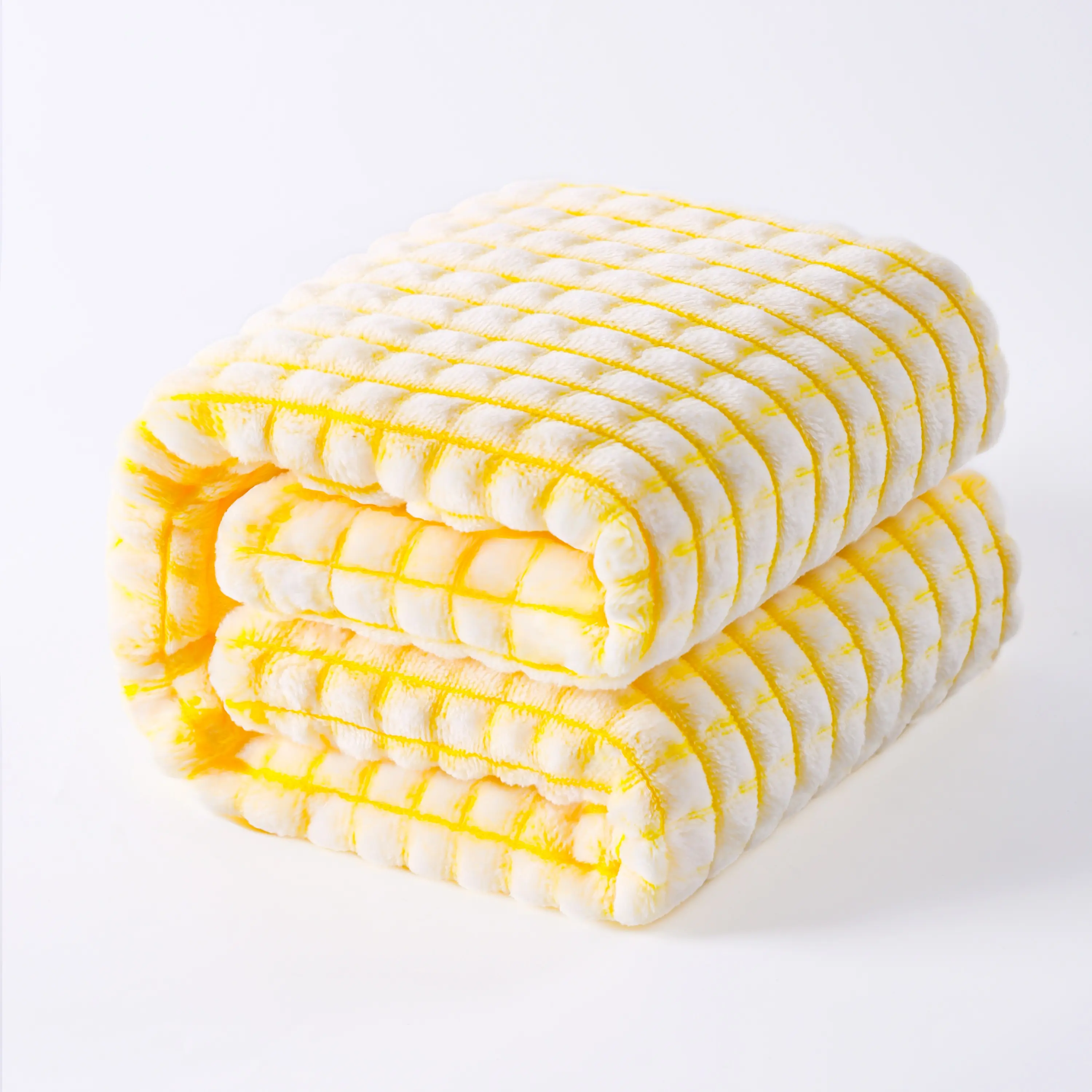 Yellow and White Squares