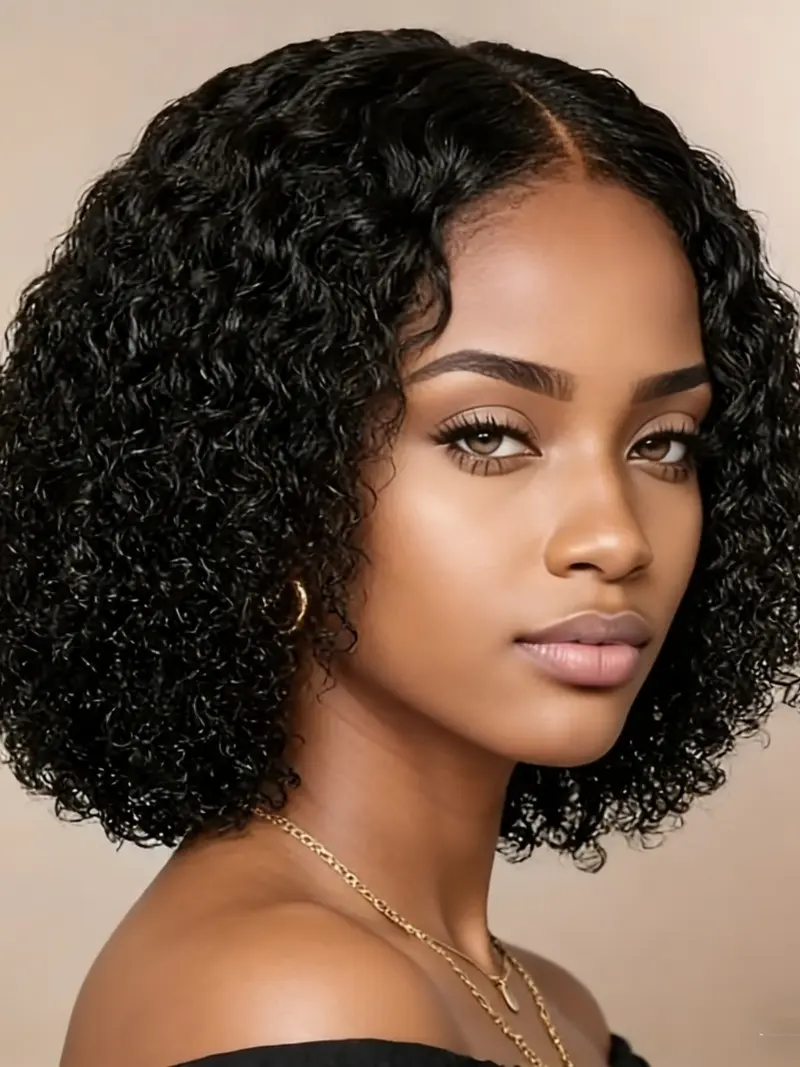 Layered Short Wig, Versatile Style, Eva Material, Adult Size short wigs with bangs - TikTok Shop main image 3