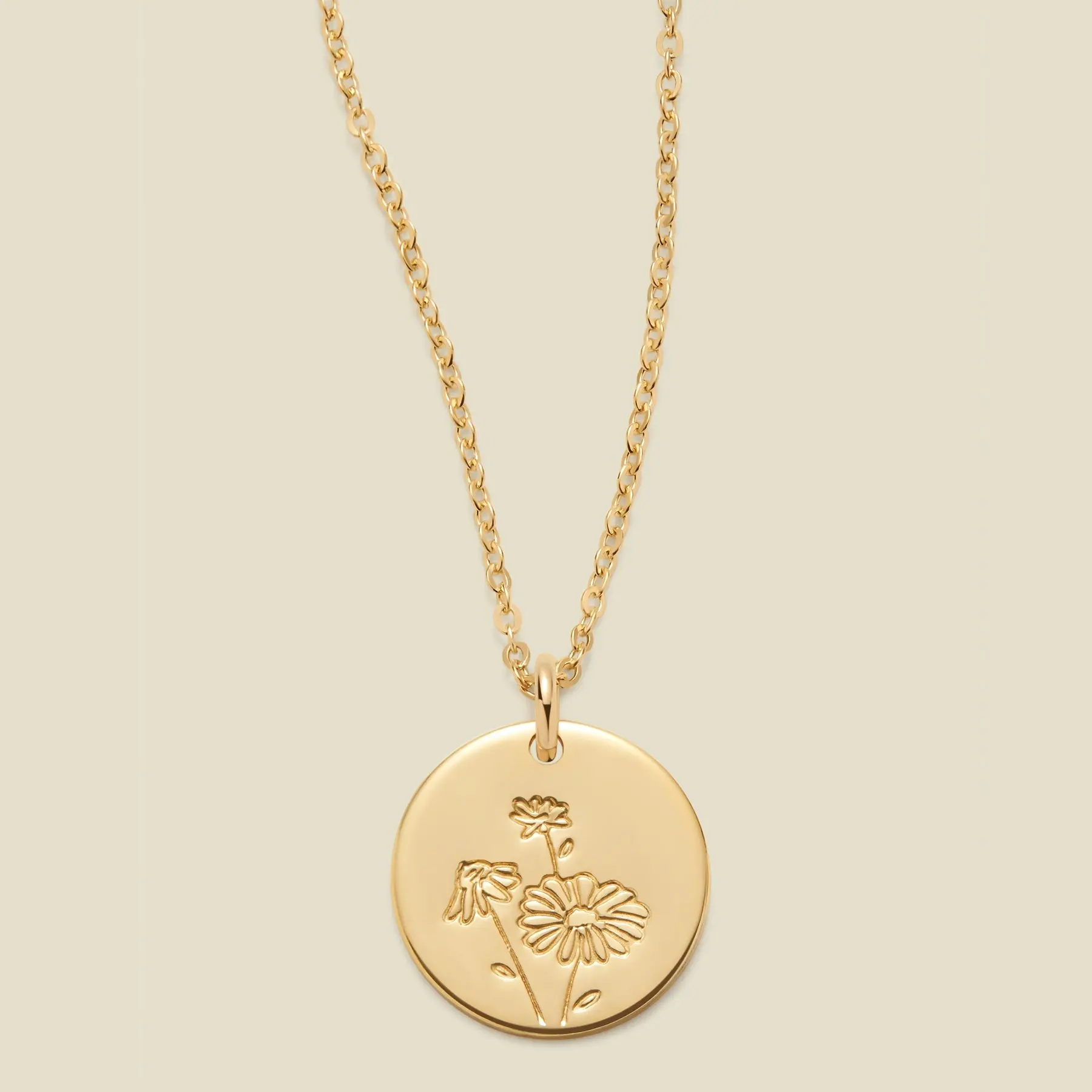 April Birth Flower Necklace April Birth Flower Necklace