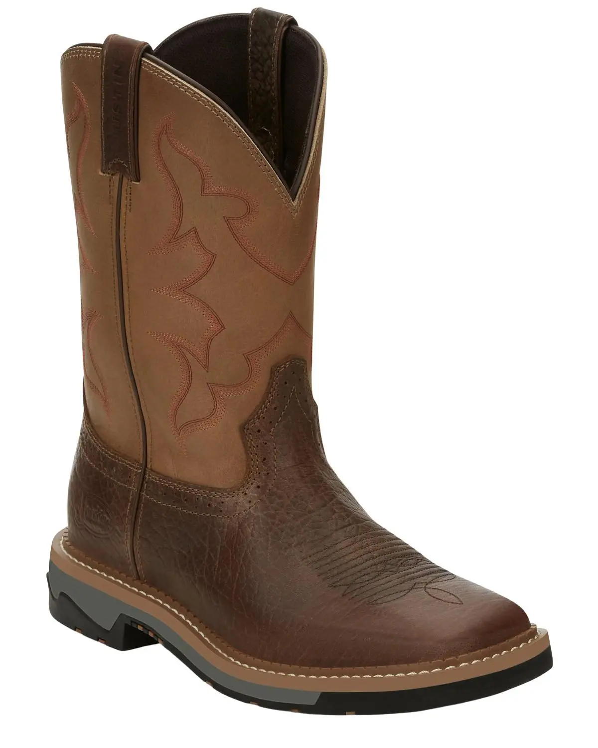 Justin Men's Men'S Boot Barn Carbide Western Work Soft Toe - Mj2203