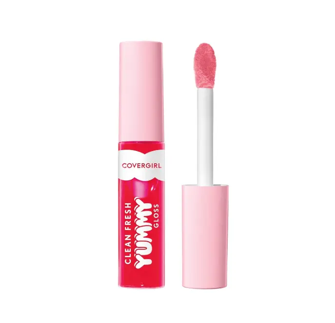 Clean Fresh Yummy Lip Gloss, Sheer, Natural Scents, Vegan Formula - My Strawbooty
