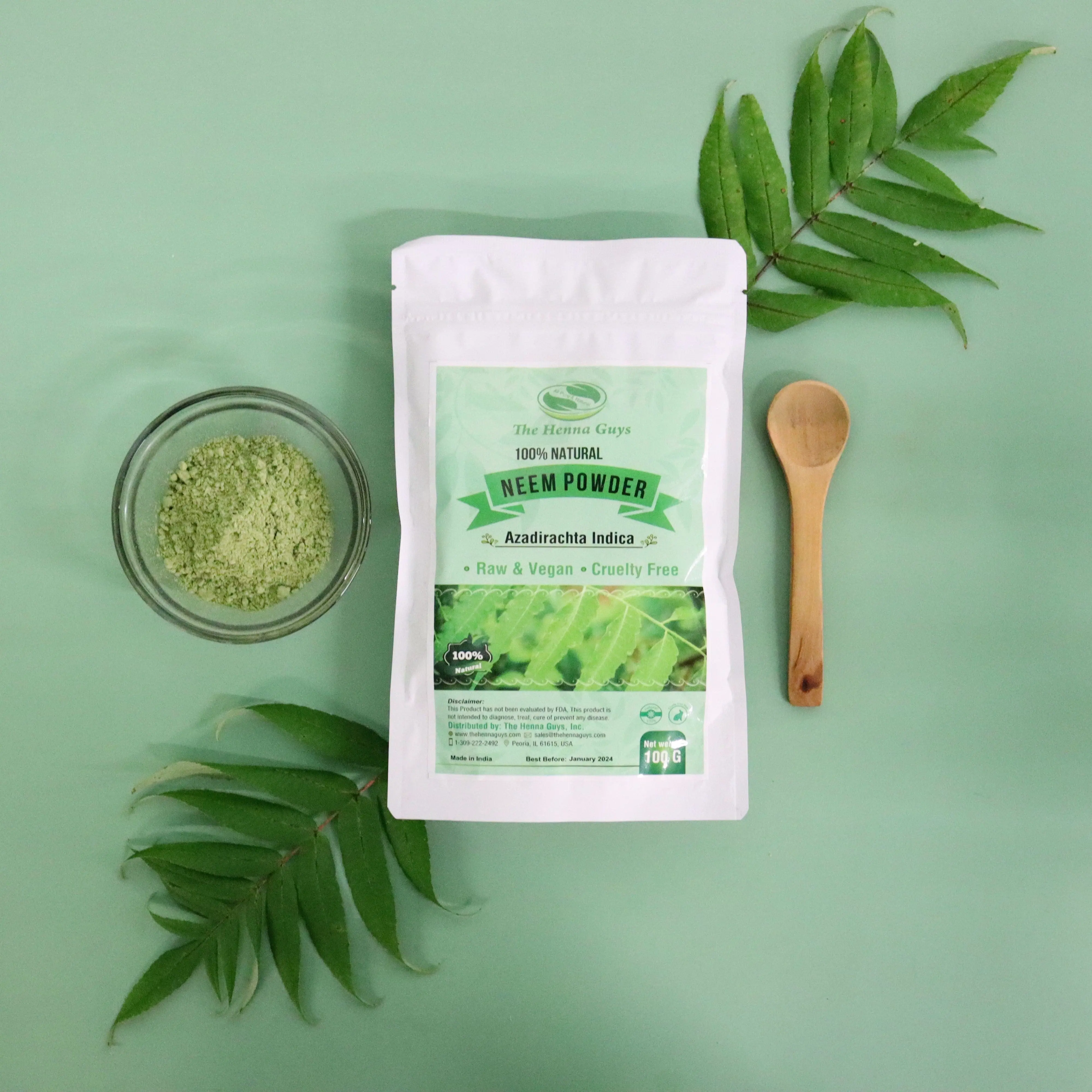 Herbal Neem Powder for Hair