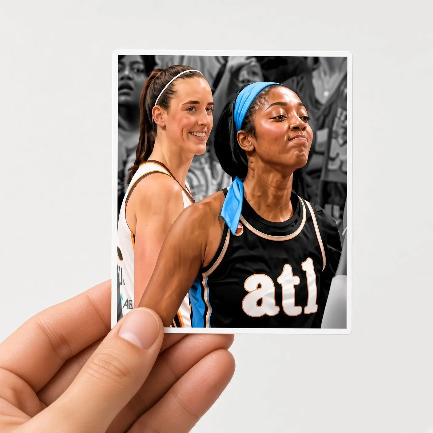 Funny Caitlin Clark Sticker, Basketball Sticker, Meme Sticker
