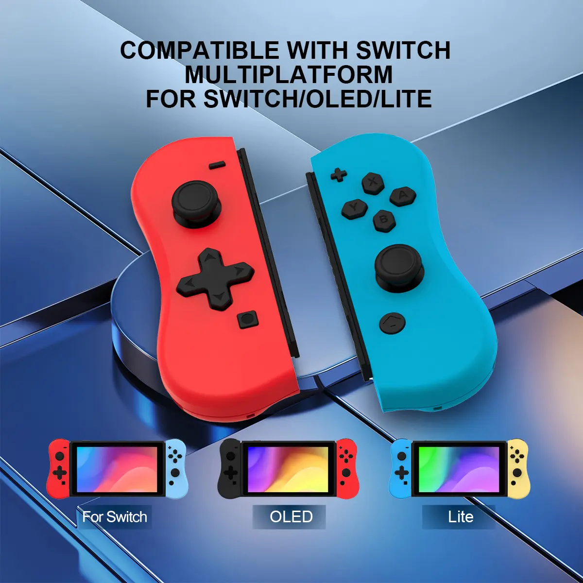 YLW New Game Controller for Switch Game Wireless Joystick Left Right Game Pad Remote for Joy Switch Controller Cons colorful nintendo  switch  joycons wireless  joycon nintendo  joycons nintendo  switch  2017 summervibes Console