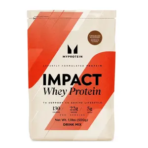 Myprotein Impact Whey Protein, Chocolate Milkshake, 20 Servings, 1.1 lbs