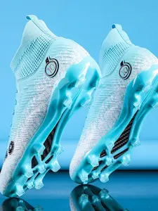 High-Performance Natural Grass Football Shoes, Football Boots, Practical Long Studs, Unisex Adult Soccer Shoes, Outdoor Training & Match Shoes