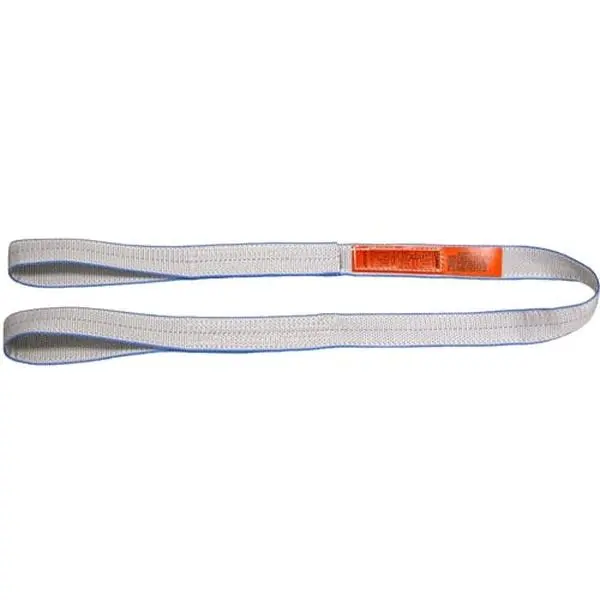 Lift All EE2804TWX20 2-Ply Tuff-Edge Web Sling Flat Eye & Eye 4"x20'