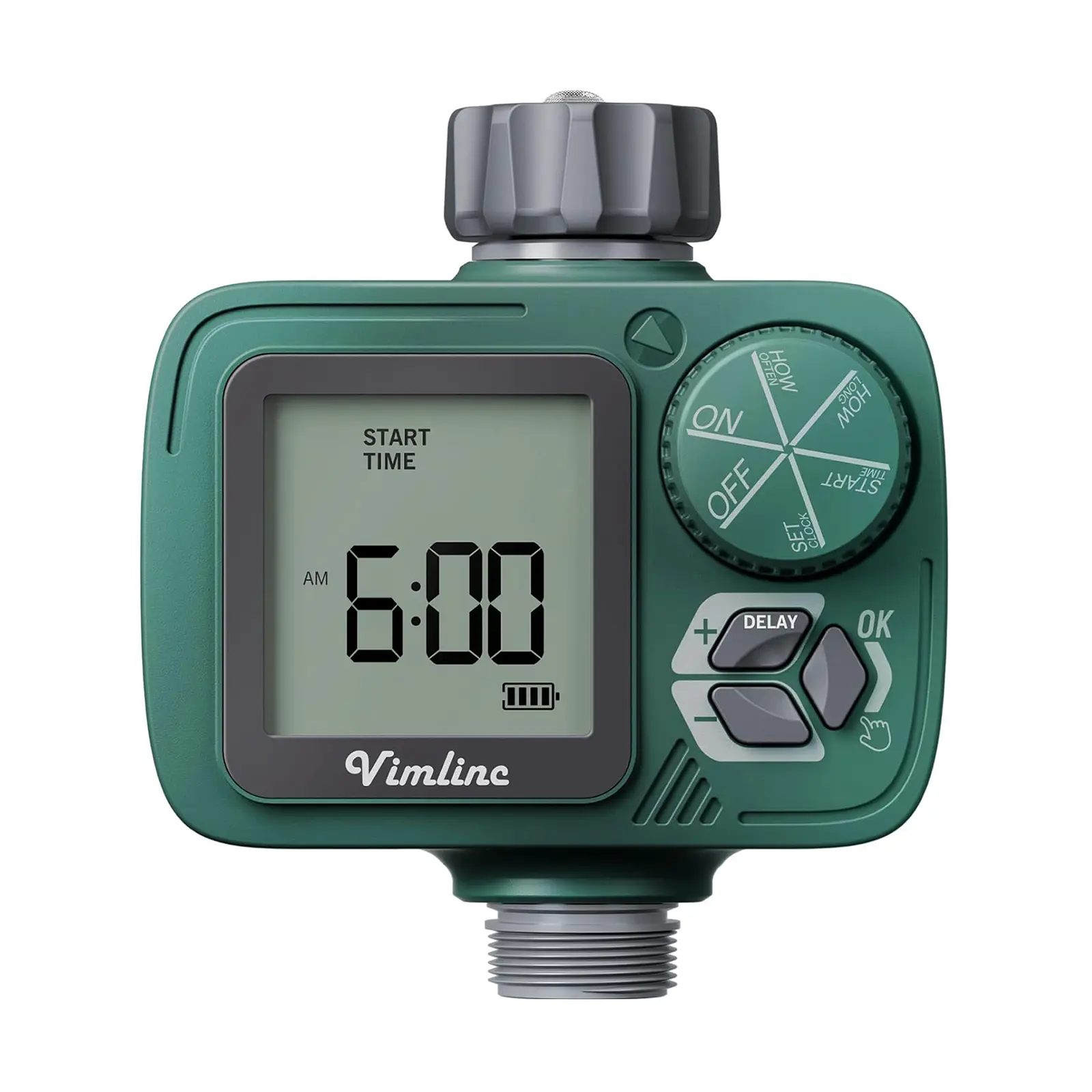 Sprinkler Timer, Programmable Hose Timer with Rain Delay/Automatic/Manual Watering System, Water Timers for Garden Hose, Digital Drip Irrigation for Yard Lawn Outdoor（1 Outlet）Summervibes