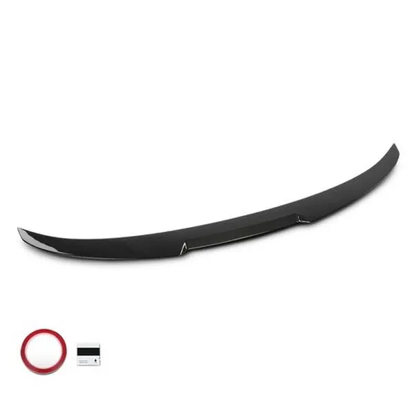 Fit For 2010-2016 BMW 5 Series F10 F18 M4 Style Rear Trunk Spoiler Gloss Black
