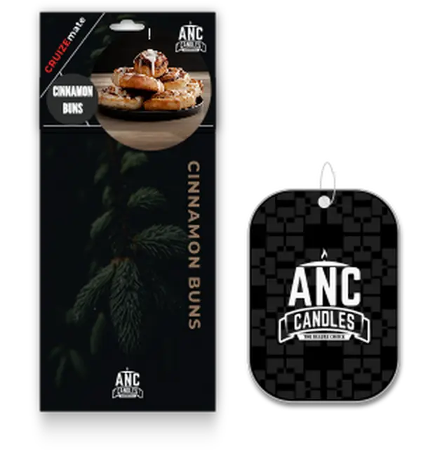 Cinnamon Buns Car Air Freshener With Odor Eliminator.…