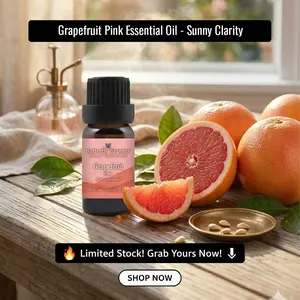10ml Grapefruit Pink Essential Oil  (Citrus paradisi)