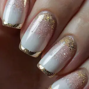 Soft Nude Pink Gradient Press-On Nails| 24Pcs| Short Square| Elegant Natural Ombre Finish| Summervibes| No UV Needed, Easy to Apply, Comfortable Fit, Long-Lasting| Perfect for Daily Wear, Office Looks, Romantic Dates & Minimalist Nail Art