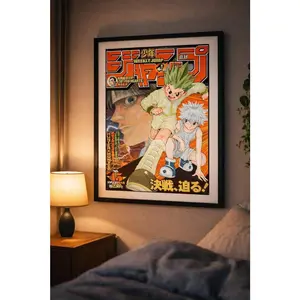Hunter x Hunter Weekly Jump Cover Poster Matte Vertical Poster Anime Manga
