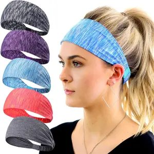 Stylish Unisex Workout Headband Sweat Absorbing Non Slip Breathable Hair Band for Men Women Perfect for Fitness Running Yoga Gym Sports Lightweight Comfortable