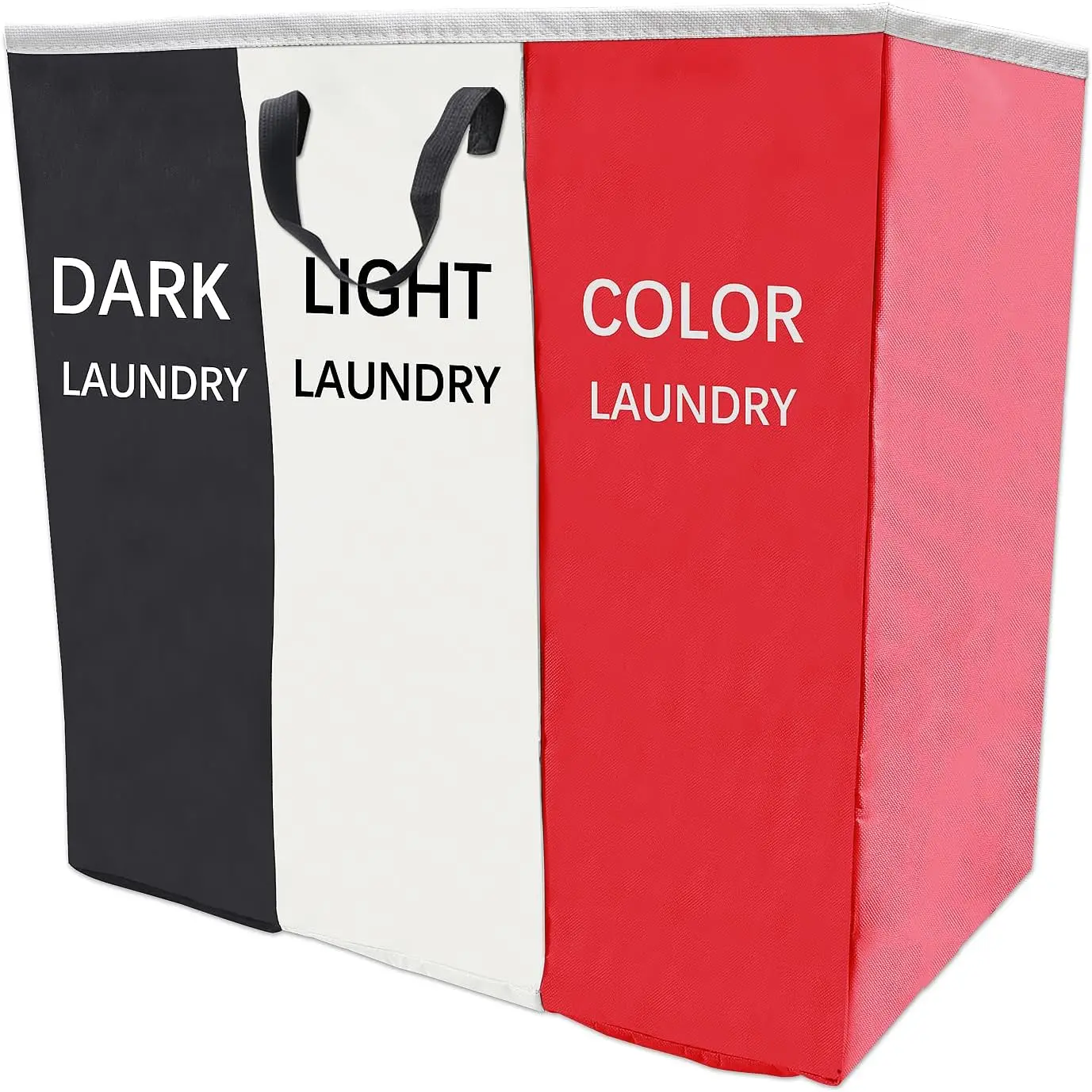 Black and white red bag