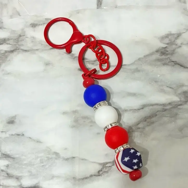 Design-Focused Handmade Keychain Charm - Compact, Simple, Practical Casual Fashion Accessory for Keys & Bags