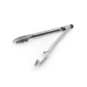KitchenAid 6009288 10 in. Silver Stainless Steel Stainless Tongs