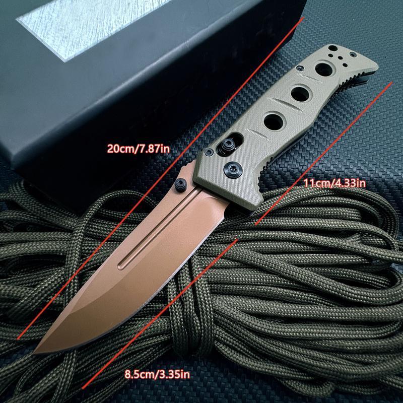 Compact 273 Foldable EDC Knife - Light in Your Bag Survival Gear, Portable Multipurpose Outdoor Survival Tool for Hiking, Everyday Carry, Outdoor Survival Tools