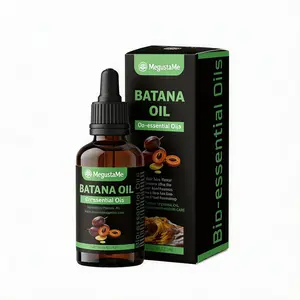 MegustaMe Batana Oil – Strengthens Hair, Prevents Breakage & Split Ends, Moisturizes Scalp, Cold-Pressed, for All Hair Types, 2.02 Fl Oz