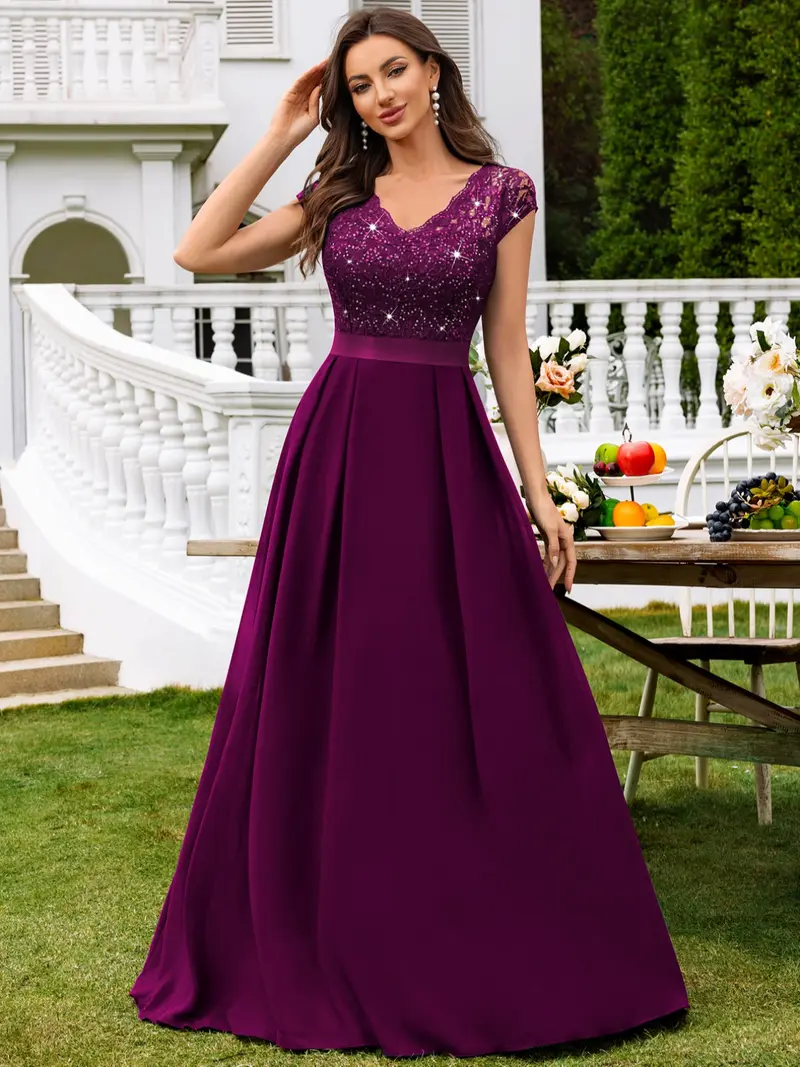 Purple Wedding Guest Dress - TikTok Shop Purple Wedding Guest Dress - TikTok Shop