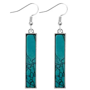 Cowgirl Blues Turquoise Western Earrings