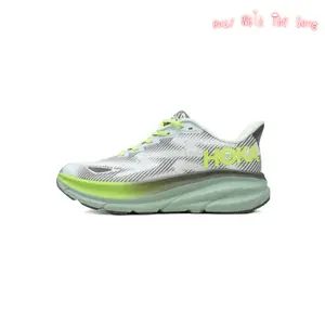 Breathable White Gray Camo Mesh Low Profile Workout Running Shoes For Men Women Oversized Mint Green Gradient Cushion Midsole Non-Slip Rubber Outsole Neon Green Side Print Daily Gym Training Footwear