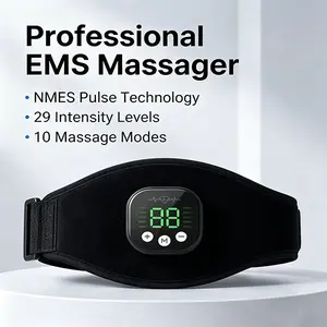 Portable Low Frequency Pulse Massager, Hand & Leg Electric Muscle Stimulator Home Use Massage Device