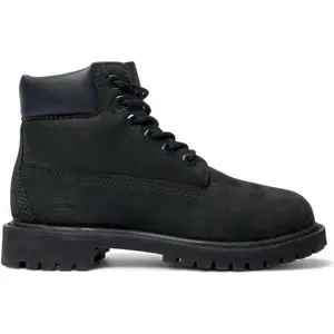 Timberland 6" Premium Waterproof Boot Black Nubuck (PS)