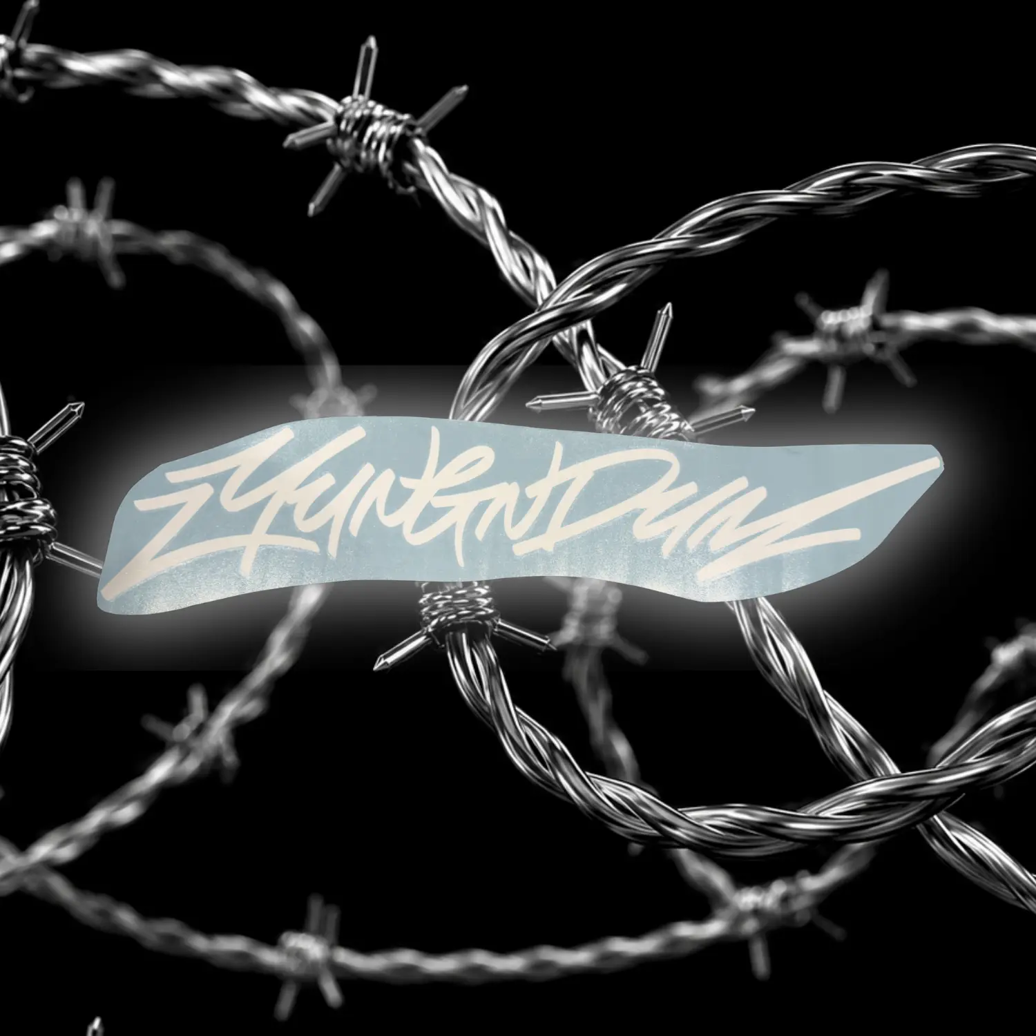 YND Cursive Tag Banner 24in (NEW!) Car Exterior Sticker for Automotive & Motorcycle Accessories