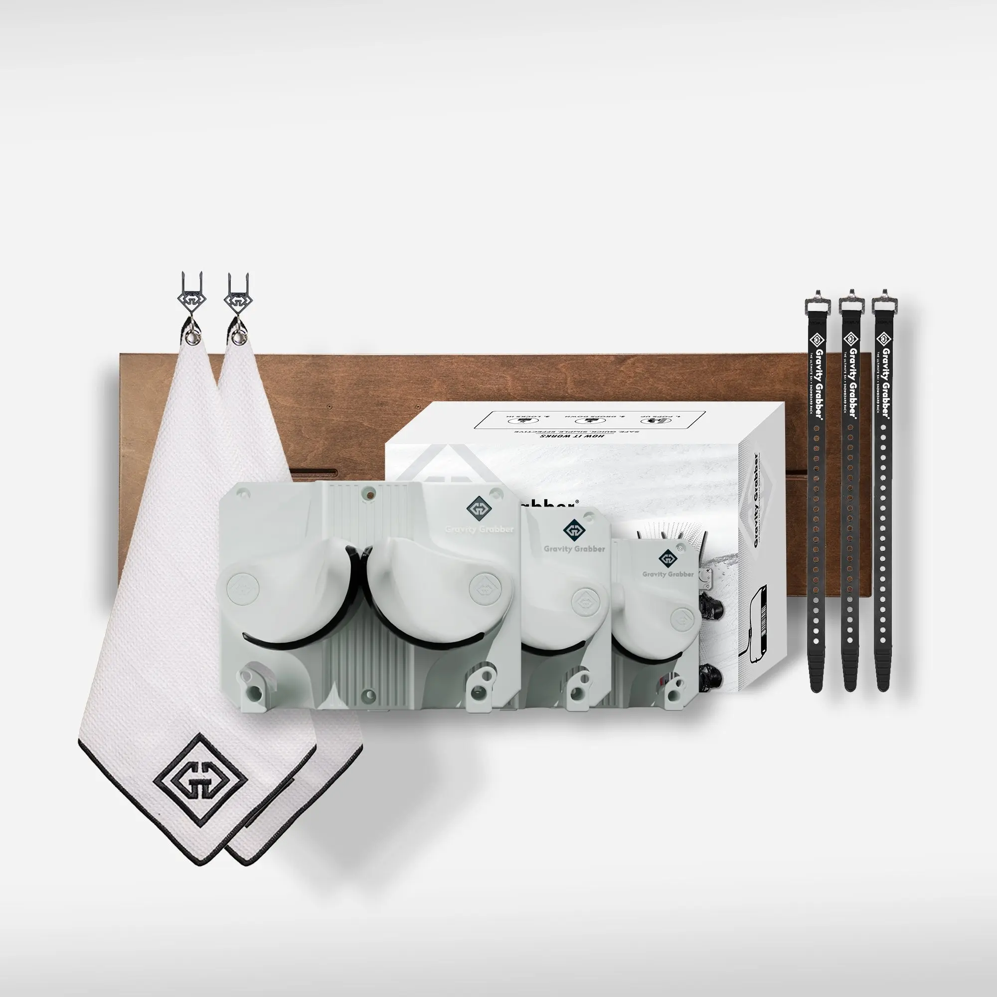The Gravity Grabber White Bundle