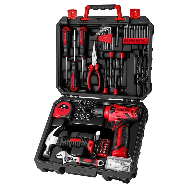 Red tool set (126pcs)