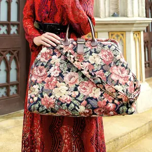 Floral Rose Mary Poppins Weekender