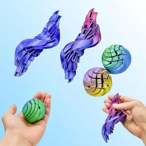 3D printed torsional spherical pressure-relieving balls, gear-shaped spherical gear-style stress-relieving items, used to relieve stress, relax the body and mind, and enhance concentration. Suitable for festivals such as Valentine's Day and Easter.