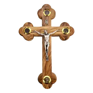 Olive Wood Cross from the Holy Land