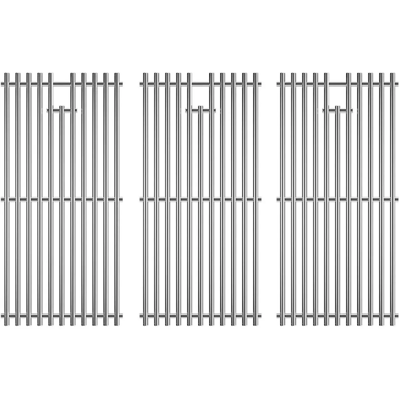 17" Grill Grates for Charbroil  3 Burner 463242515 463242516 466242515 466242516 G466-0025-W1A 463243016 463246018 463346017 463355220, Stainless Steel Charbroil Grill Replacement