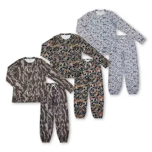 Adult Women Sports Outfit Camo Ourdoor Atheletic Clothing Set