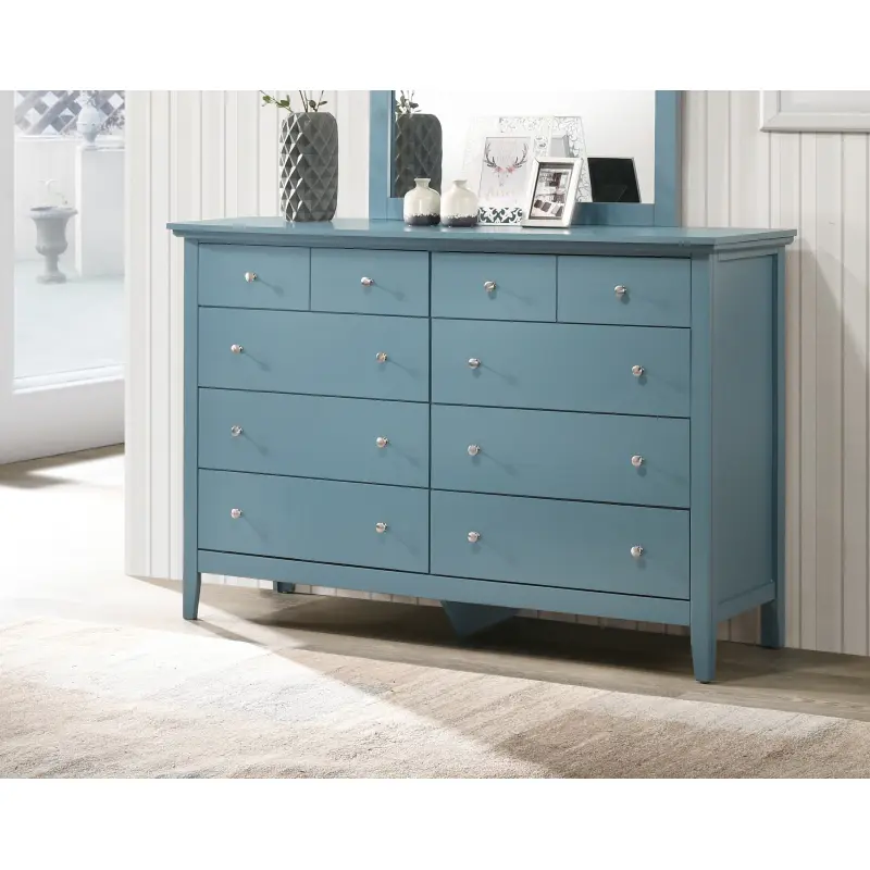 [SOIYELIFE] Elegant Teal Casual Dresser For Any Room Cool furniture