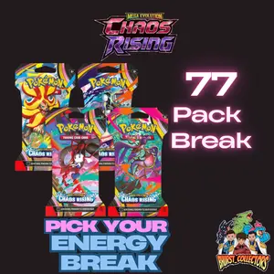CHAOS RISING ENERGY BREAK 77 PACKS (PICK YOUR ENERGY)