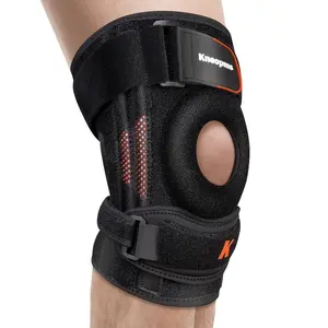 New Upgraded 2-in-1 Professional Knee Brace for Pain Relief,Adjustable Knee Support with Patella Pad & Side Stabilizers, Compression Knee Sleeve for Meniscus Tear, ACL, Joint Pain, Runner, Workout-Men & Women (S\/M)