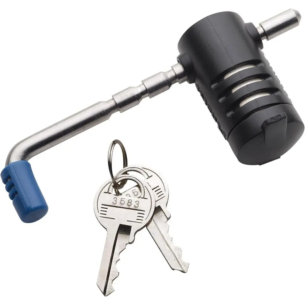 Trailer Lock, Stainless Steel Adjustable Coupler Latch Lock, 2847DAT