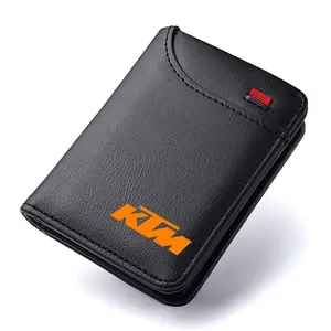 PU Leather Car Driving Document Bag ID Passport Card Wallet Card Pouch Motorcycle For KTM RC8 Duke 200 250 390 690 790 890 990 ADV Accessories