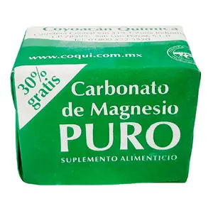 1 Piece - Cloruro de Magnesio Magnesium Square 7 gr - Cubos de Magnesio - Wellness Supplement - Natural, Healthcare