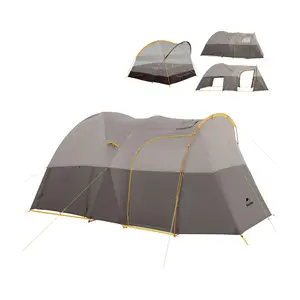 Naturehike KOTA 6 Person Tent, Hot Tent with Stove Jack,UPF50+ Waterproof 4 Season Tent, 6 Person Camping Tent, Windproof Cold Weather Winter Tent FathersDayGift