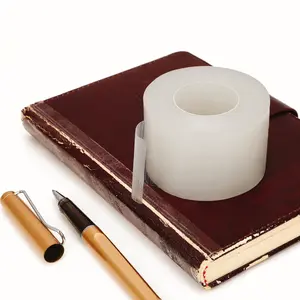 Book Repair Tape 2 Inch x 98 FT Medium Thickness Acid-Free Stretchable Strong Adhesive Transparent Book Binding Tape for Repairing Book Covers Book Spines and Torn Pages