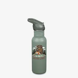 18oz Classic with Flip Seal Sport Cap - Screaming Grizzly