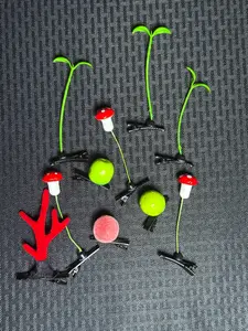 (10pk) random sprout clips - rave/festival