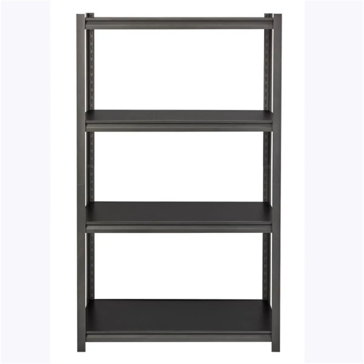 212 MAIN Durable Boltless Riveted Metal Rack Shelf - 36x18x60 in, Black, 3200 lbs Sturdy Home Organizer, Space-Saving Storage System for Home Supplies