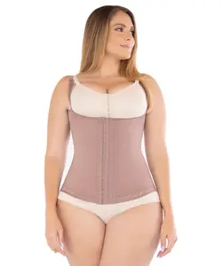 Cinturilla moldeadora alta compresión con soporte lumbar y reducción de talla - Faja Colombiana Body Shaper Tummy Control Waist Cincher - Waistband with Back Coverage 09173 Delié - Tummy Control, High Waisted, Butt Lifter, Waist Lift